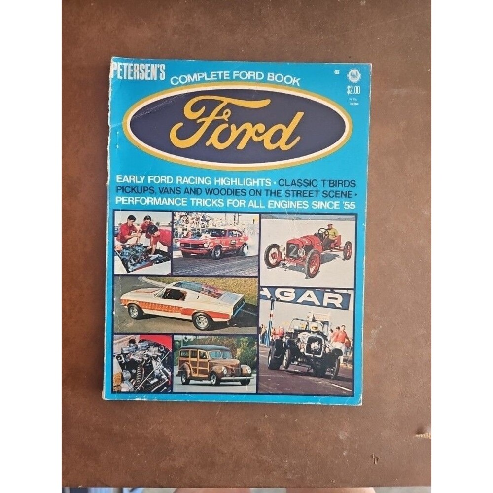 Vintage PETERSEN’S COMPLETE FORD BOOK REVIVAL OF THE FITTEST ENGINES SINCE ‘55